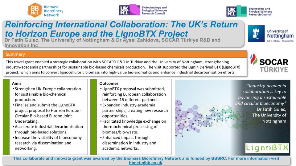Case study detailing aims, objectives and impact of the project